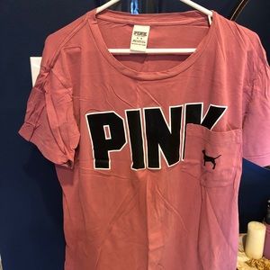 VS pink campus tee medium
